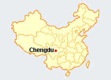 Chengdu map