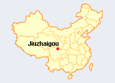 Jiuzhaigou map