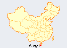 Sanya map