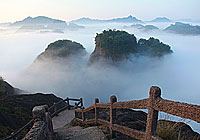 View from Tianyou Peak, Wuyishan